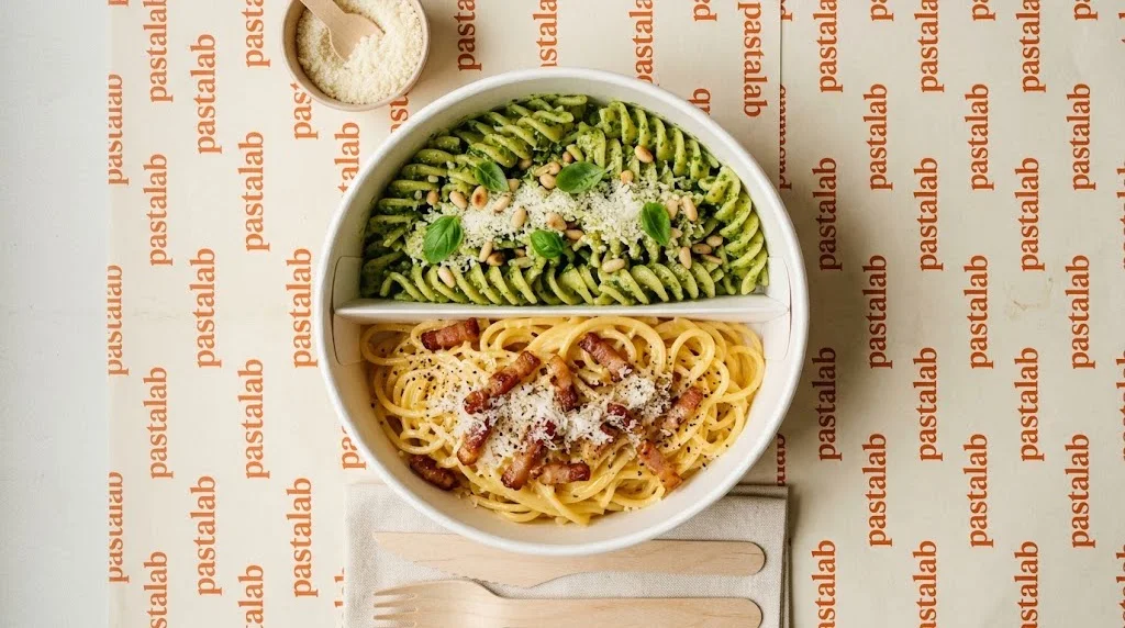PastaBox Pastalab z dwoma makaronami